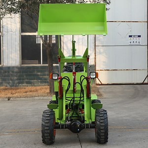 [Hot Item] Electric Wheel Loader Compact Tractor with Loader Farm Mini Loaders