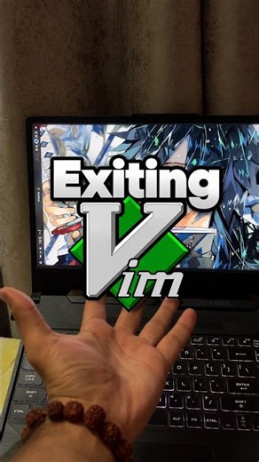 You Can't Exit VIM!! #linux #vim