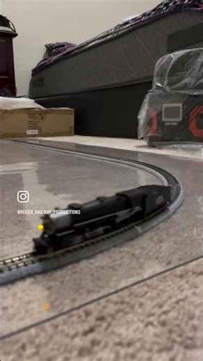 1986 test run #kato #nscale #railroad #modelrailroad #steamtrain