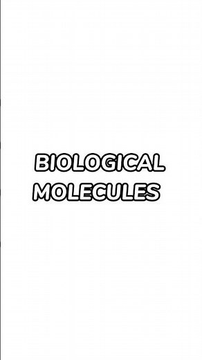 BIOLOGICAL MOLECULES #biologicalmolecules #biology #mdcat #mdcatreconduct #class11