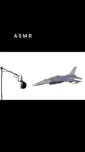 Relaxing F-16 Fighter Aircraft ASMR Experience