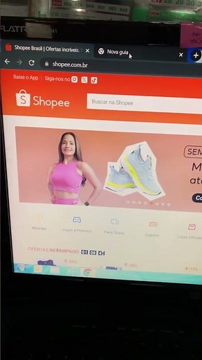 Como acessar a central do vendedor na plataforma Shopee.. #shopee #shopeeapp #shopeepay