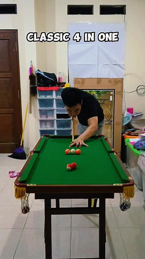 5 easy trickshots on 4 foot pool table. Klo yg dikeranjang kuning itu super mini pool table cocok buat hadiah pasliburan sekolah #billiards #billiard #billiardindonesia #9ball #9ballpool #8ballpool #8ball #efrenreyes #billiardschallenge #snooker #trickshot