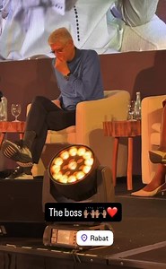 🎥 Alexandre Song retrouve Arsène Wenger, son entraîneur à Arsenal, lors du Game Time Africa Summit à Rabat. ✨🇨🇲 | Allez Les Lions