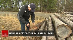 Le prix du bois a plus que doublé depuis l'an dernier. On explique le phénomène. | ICI Estrie
