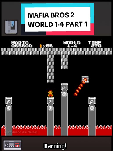Super Mario Bros Mafia Bros 2: World 1-4 Part 1 Gameplay