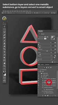 Learn to create creative 3d shapes in photoshop