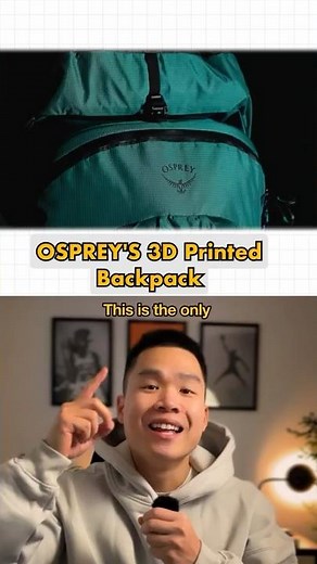 Osprey’s 3D printed bag!
