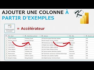 Power BI | Ajouter des colonnes à partir d'exemples | Power Query