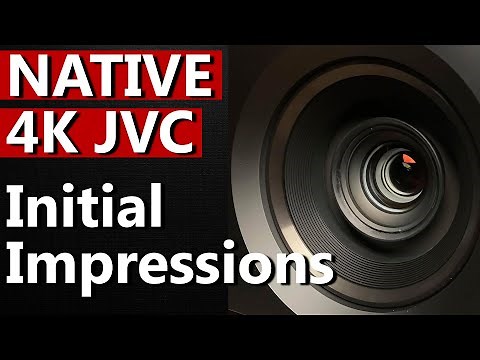 This 4K Projector is INCREDIBLE! JVC DLA-NX7 / RS2000 Native 4K Projector