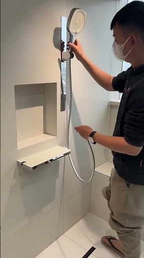 Modern European Bathroom Upgrade: Swinging Spout Shower Faucet with Style 1️⃣ (# 2775 )