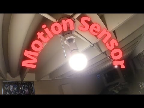 Motion Sensor Light Socket adaptor - Save Money On Electricity