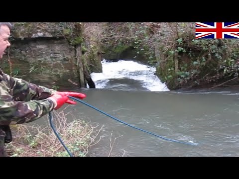 Magnet fishing Britain UK in 2020