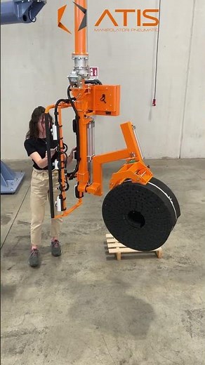 Rubber Roll Handling in Seconds