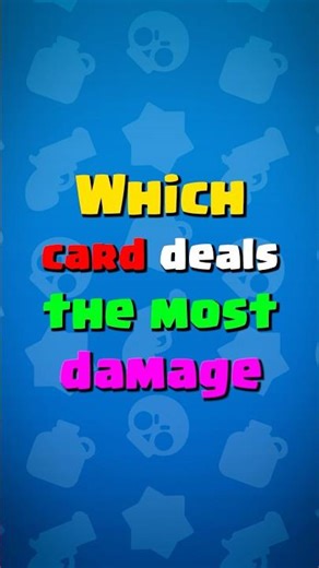Which CARD deals the MOST DAMAGE in Clash Royale!