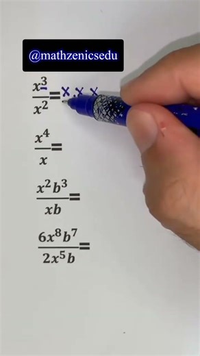 Simplifying Algebraic Expressions | Laws of Exponents in 30 Seconds #mathzenics