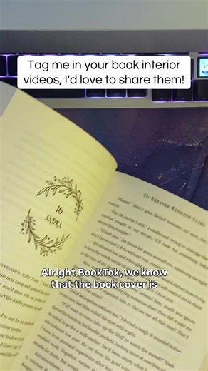 Let's see the gorgeous designs inside your favourite books! Tag me, I'd love to share them. Seeing the inside design of books helps 1) authors see what is popular (and possible!) when it comes to book formatting, and 2) readers see what the reading experience is going to be like. That's where they'll spend most of their time with the book after all! Show me your FAVOURITE book interior. #bookdesign #authortok #booktok #bookformatting #indieauthorsoftiktok