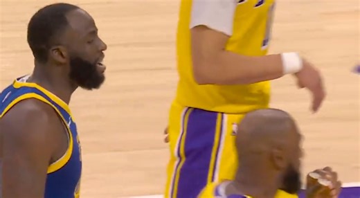 Draymond Green Fires Playful Shot at LeBron James During Lakers Win Over Warriors