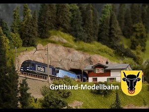 Gotthard Modellbahn: Zugverkehr am Gotthard in 1:87, Frühling 2022
