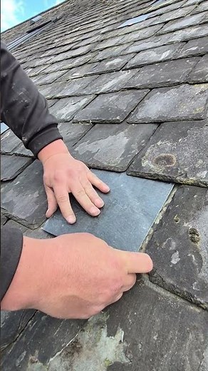 The Gold Standard Slate Repair | How a Proper Slate Roof Repair Should Be Done