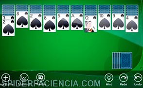 ♠️ Jogar Paciência Spider Microsoft online