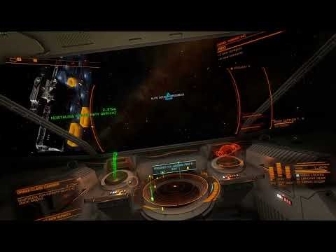 Elite Dangerous Autodock with the Blue Danube Waltz