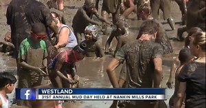Hundreds of kids celebrate Wayne County Mud Day