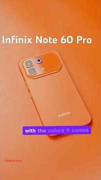 This is the infinix note 60 pro —PRP N499,983.#Tech #android‪@infinixmobilenigeria3841‬ #infinix