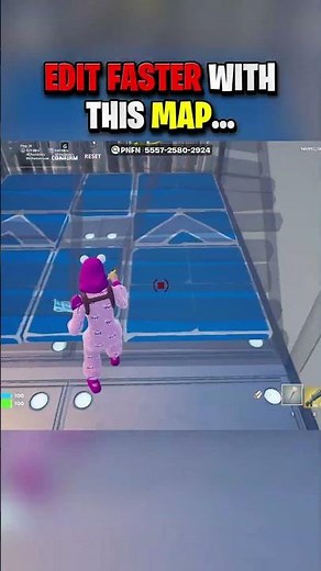 I found the BEST EDIT Practice in Fortnite 😱 #fortnite #fortniteclips