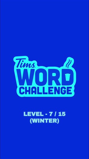 LEVEL - 7 / 15 (WINTER) QUOTE OF THE DAY: “The goal isn’t more money. The goal is living life on your terms.” - Chris Brogan WINTER Tims Word Challenge Level 7 / 15, WINTER Tims Word Challenge 7 / 15, WINTER Tims Word Level 7 / 15, WINTER Tims Word 7 / 15, WINTER Tims Level 7 / 15, WINTER Tims 7 / 15, 7 / 15 WINTER Tims Word Challenge Level 7 / 15, jdgameplaynow, Subscribe, Like, Follow, https://www.youtube.com/@JDGamePlayNow