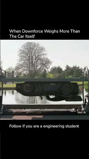 When Downforce Weighs More Than The Car Itself