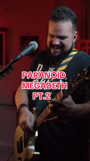 Megadeth Paranoid Cover PT.2
