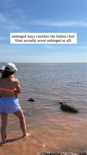 after we lose our babies, we are left with an undeniable ache — not just in our hearts, but embedded within our soul and our body that ache is deeply physiological our need to mother is physiological loss broke the chain 💔 it interrupted the process that we are meant to complete, in our hearts, soul, mind and body we need to mother with now seemingly no way to carry our need out “grief is love with nowhere to go” — and what greater love is there than a mothers so where can we place all this dis