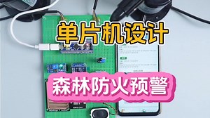 【单片机设计】BF001 森林防火预警_哔哩哔哩_bilibili