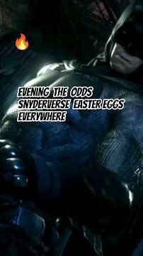 Batman Arkham Knight Mods - Snyderverse Easter Eggs sneak peak 🔥 #batman #dc #snydercut #trending