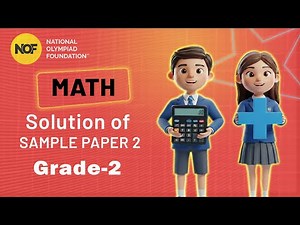 CLASS 2 - MATH - NOF Sample paper solution - 2