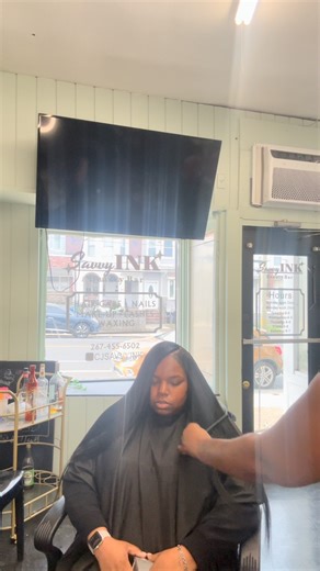 Saadiqa Amina Muhammad on Instagram: "IDK WHY YALL GO THEM DOMINICANS 🤦🏾‍♀️ HAIR CARE IS VERY IMPORTANT ‼️‼️‼️ TRUST THE PROCESS ‼️‼️‼️ BOOK NOW‼️‼️‼️ 267-815-5807‼️‼️‼️ FOR THE RECORD SHE WAS NATURAL NO CHEMICAL WHOLE HEAD WAS CURLY THIS IS THE RESULTS AFTER GOING TO A DOMINICAN SALON"