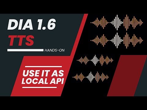Use Dia-1.6B TTS as Free Local API for Voice Cloning and Generation: Hands-on