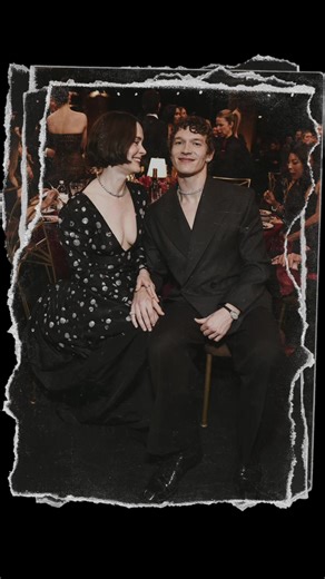 Connor Storrie Meets Sarah Paulson at Actor Awards