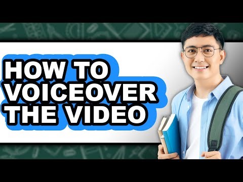 How to Voiceover the Video - Step by Step