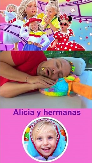 Have you seen Alicia play like this? 😲 Fun roleplay for kids Alicia and sisters