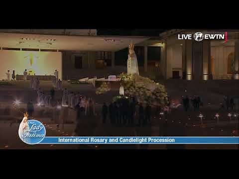 Our Lady of Fatima Rosary and Candlelight Procession - on EWTN