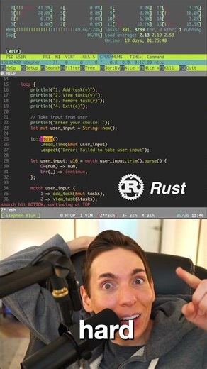 Rust Experience: 6-7 Years