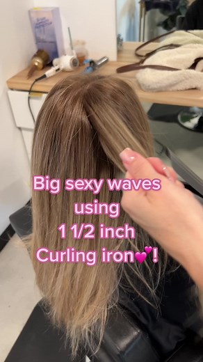 Easy curling tutorial💕 #hairstyletutorial #easyhairstyles #hairtransformation