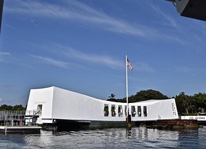 Pearl Harbor National Memorial in Honolulu, USA