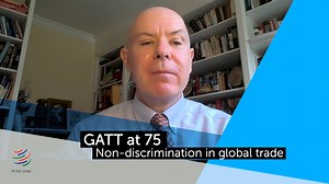 23 reactions | At the #GATT's 75th Anniversary event, Professor Douglas Irwin pointed out the WTO's efforts in achieving an inclusive, non-discriminatory trading system and its crucial role in this increasingly interdependent world we are in today. In case you missed the event: bit.ly/3TVNz89 | World Trade Organization - WTO | Facebook