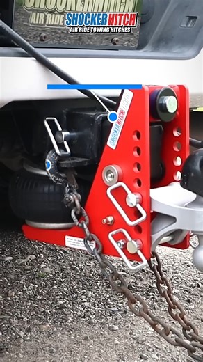Tired of getting pushed around by every bump in the road? Let the Shocker HD 20k Air Receiver Hitch smooth out your ride. Tow like you mean it. 💪🏼🚛 #linkinbio 🔗 #HeavyDutyTruck ##towing #roadtrip #airride #truckstuff #heavyduty | Shocker Hitch