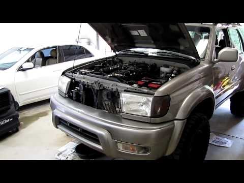 First start- TRD supercharger- 2002 4Runner