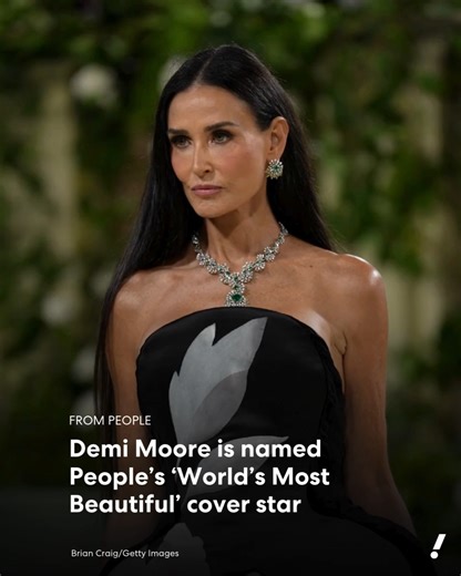 Demi Moore is on top of the world. ✨ After a whirlwind year promoting "The Substance," the People cover star reflected on beauty at 62: "Beauty comes out of comfort with being exactly who you are." Read more: https://yahoo.trib.al/ZZX1wlF | Yahoo Entertainment