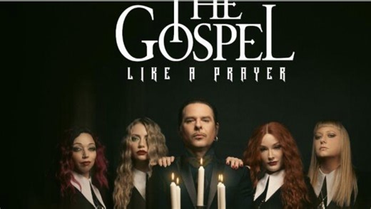 The Gospel cover Madonna with a cinematic gothic dark energy